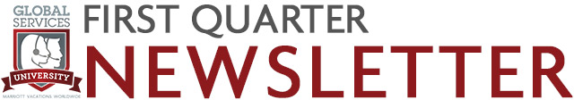 First Quarter Newsletter