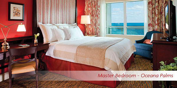 Marriott’s Oceana Palms - Master Bedroom