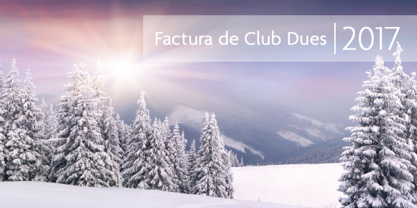 Factura de Club Dues | 2017